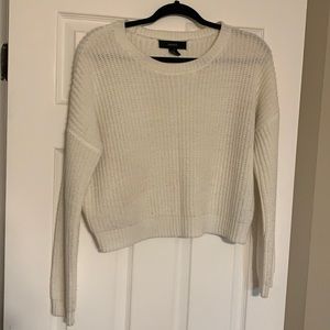 Cream cropped sweater